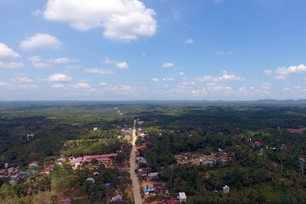 The proposed location for Indonesia’s new capital city in East Kalimantan. Photo: EPA-EFE