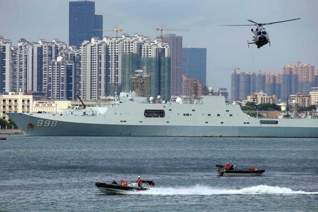 Military personnel take part in a maritime rescue exercise during the China-Asean Maritime Exercise last year in Zhanjiang, Guangdong province. Photo: Reuters