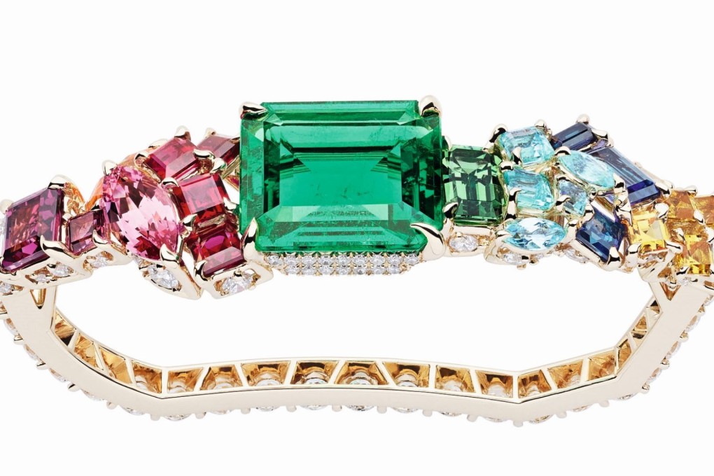 A double-finger ring from the 2019 Gem Dior collection by Dior Joaillerie, which has been led for the past 20 years by Victoire de Castellane.