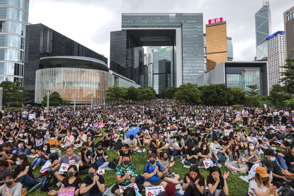 Defiant university students, school pupils and citizens from all walks of life went on a citywide strike on Monday, giving the embattled government an ultimatum to meet their demands or face escalated protest action. Photo: Felix Wong