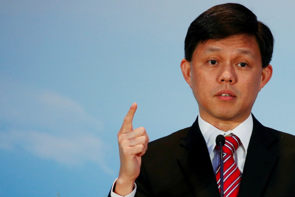Singapore’s trade and industry minister Chan Chun Sing. Photo: Reuters