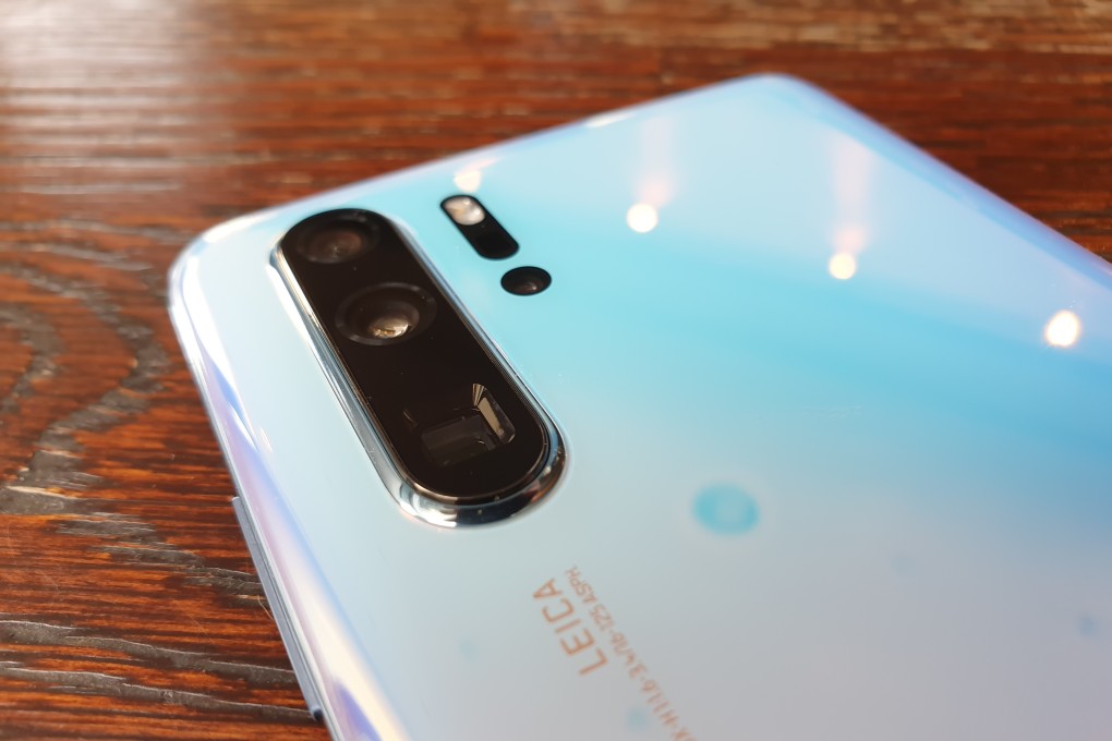 A Huawei P30 Pro smartphone. The US Department of Justice is reportedly investigating the Chinese telecoms giant in connection with a theft of smartphone-camera patents alleged by a Portuguese inventor. Photo: Handout