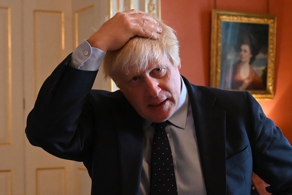 Britain's Prime Minister Boris Johnson: he often looks like this. Photo: AFP