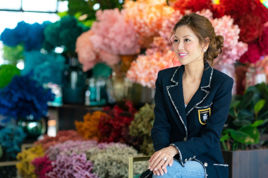 Lelian Chew, founder of luxury wedding planners The Wedding Atelier, at her newly opened headquarters in Singapore.