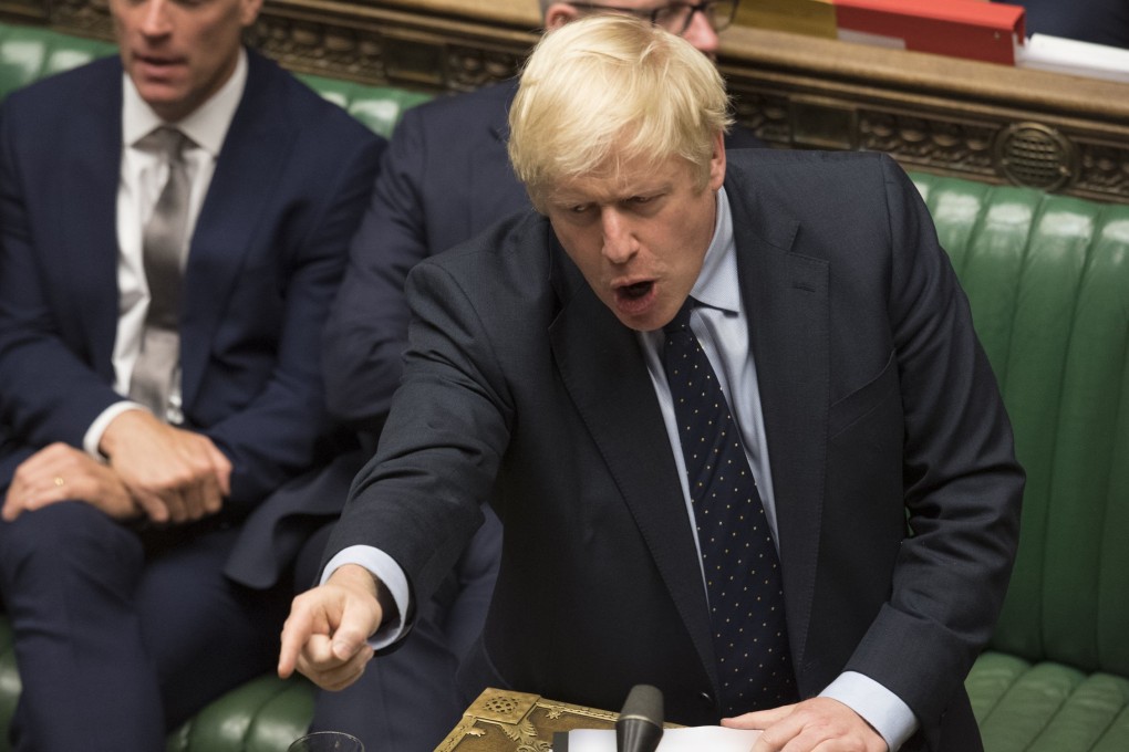 Britain's Prime Minister Boris Johnson: ‘I don’t want an election but if MPs vote tomorrow to compel another pointless delay to Brexit then that would be the only way to resolve this’. Photo: AP