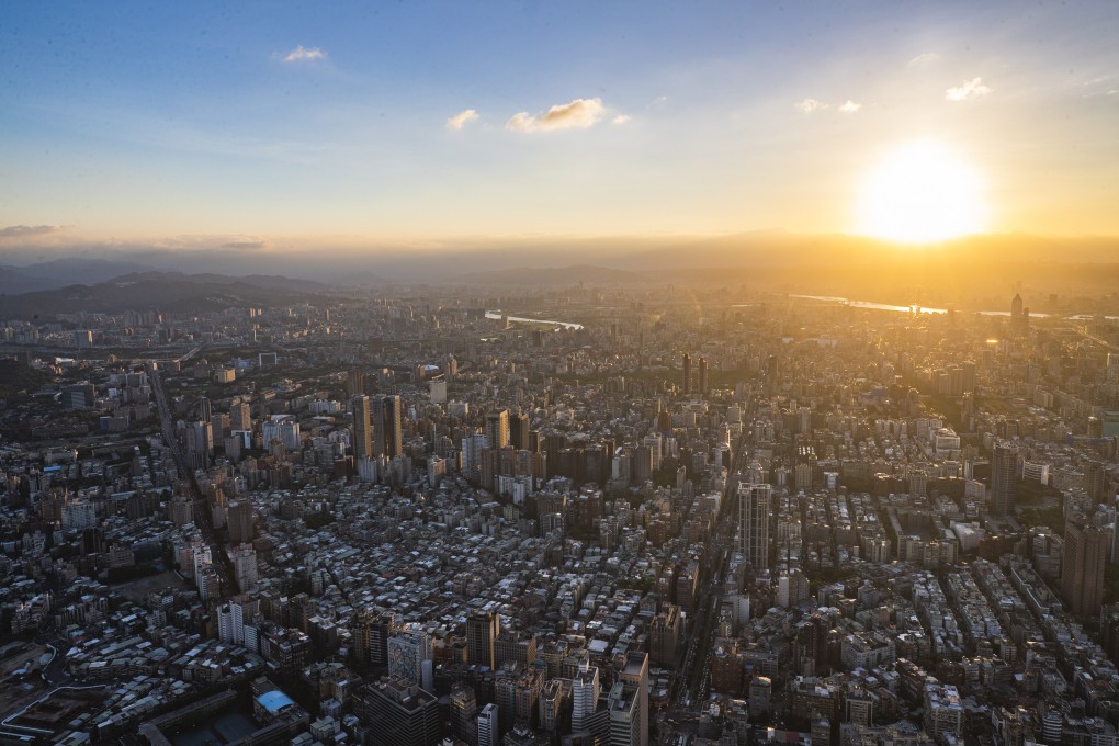 The trade war and weakening demand are putting pressure on Taiwan’s tech companies. (Above) Taipei as seen from the observation deck of the Taipei 101 skyscraper. Photo: EPA-EFE