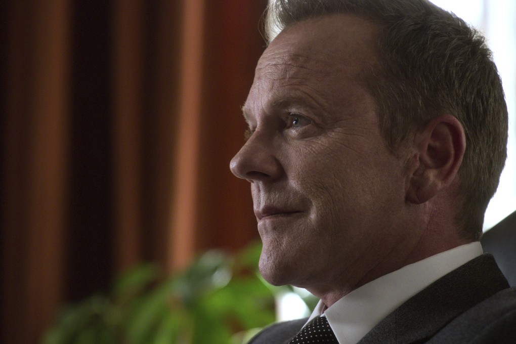 Kiefer Sutherland stars as Tom Kirkman in the Netflix series Designated Survivor, which has inspired two new bills in the Philippines. Photo: AP