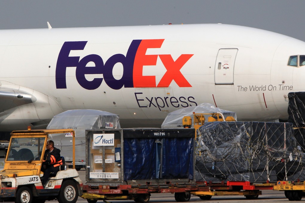 FedEx said that it “delivers more than 15 million packages a day around the world, and we have multiple layers of security in place in the more than 220 territories and countries we serve”. Photo: SCMP
