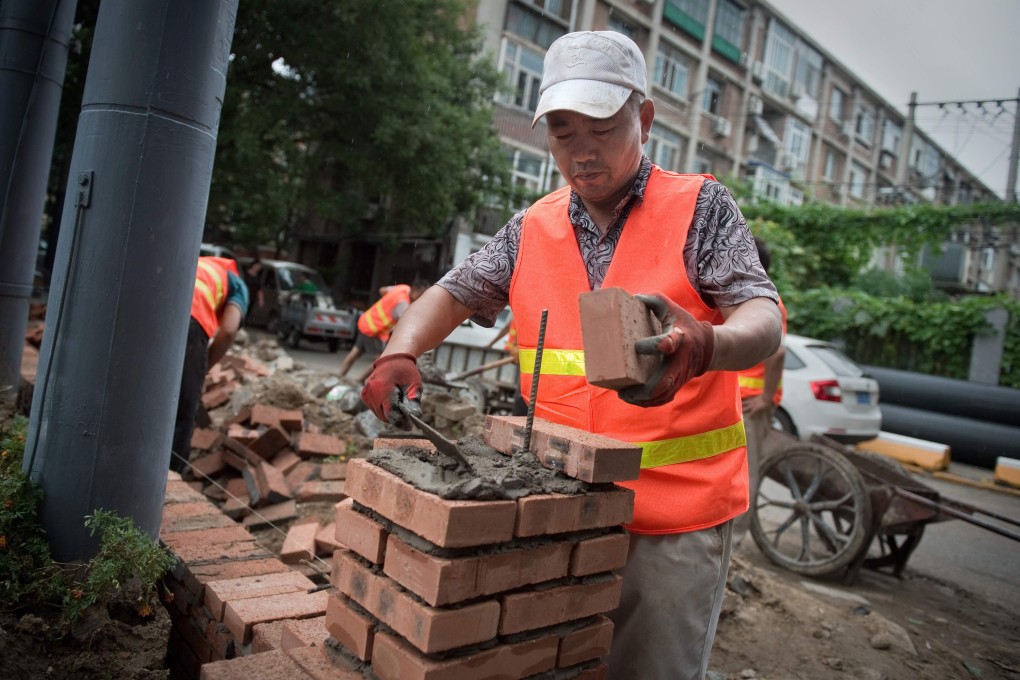 China’s government has brought forward the 2020 quota for local government special bond issuance into this year to ensure the continuation of construction momentum with this year’s quota expected to be exhausted later this month. Photo: AFP
