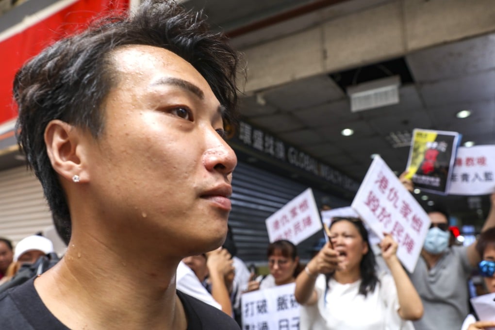 Civil Human Rights Front convenor Jimmy Sham was attacked at a cafe in Jordan last Thursday. Photo: Nora Tam