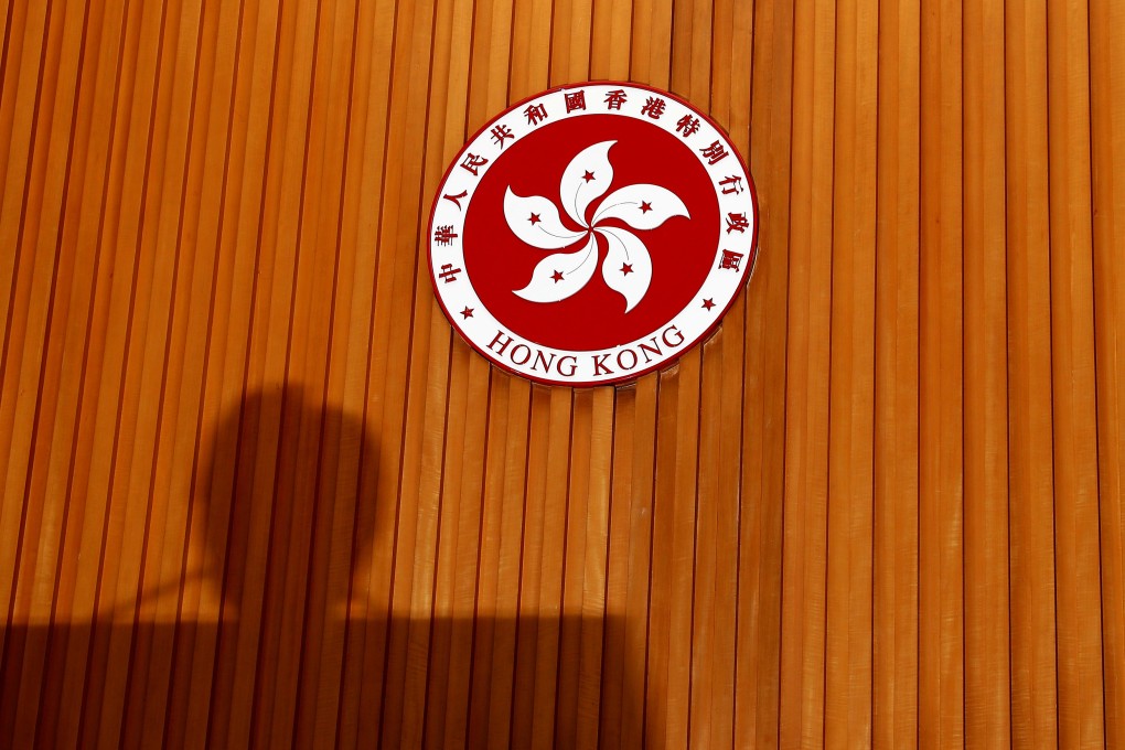 Hong Kong’s Chief Executive Carrie Lam casts a shadow as she holds a news conference on September 3. The Hong Kong as we know it is gone forever. Photo: Reuters