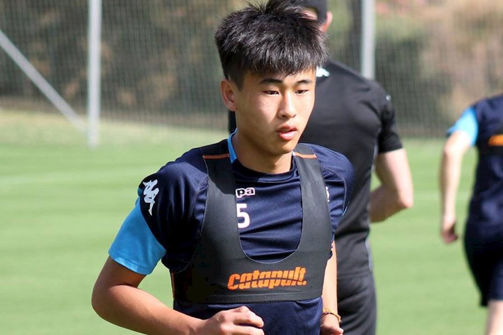 Tsun Dai training during his spell with Bury. Photo: buryfc.co.uk