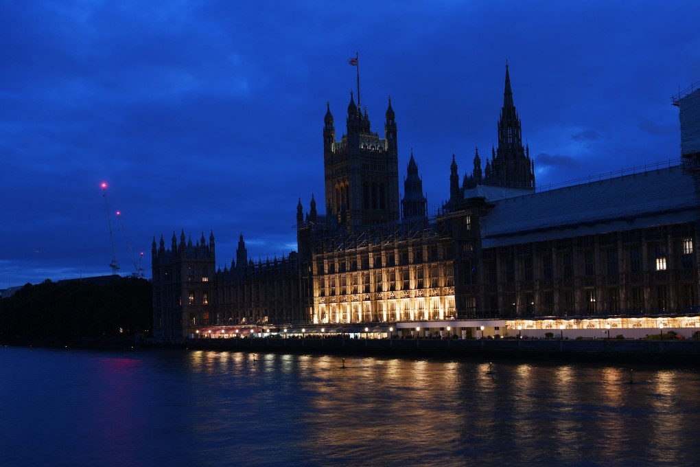 The Houses of Parliament at dusk in London on September 4. Photo: EPA-EFE