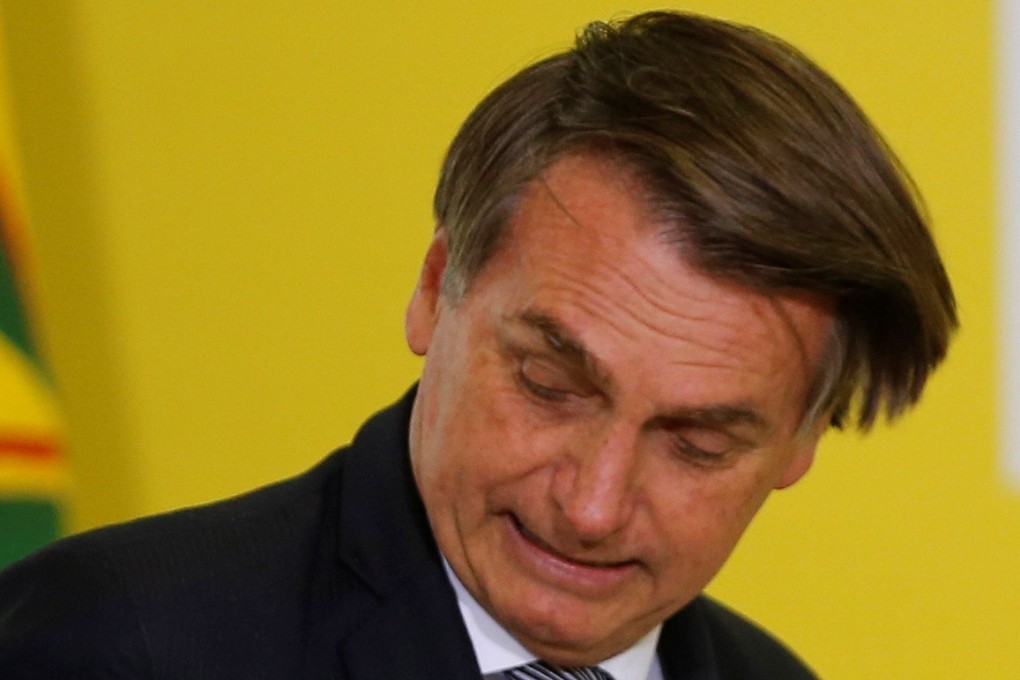 A former army captain, President Jair Bolsonaro has repeatedly praised Brazil’s 1964-1985 military regime. Photo: Reuters
