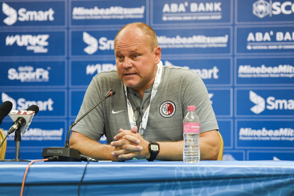 Hong Kong coach Mixu Paatelainen now faces a massive task ahead against Iran on Tuesday. Photos: Hong Kong Football Association