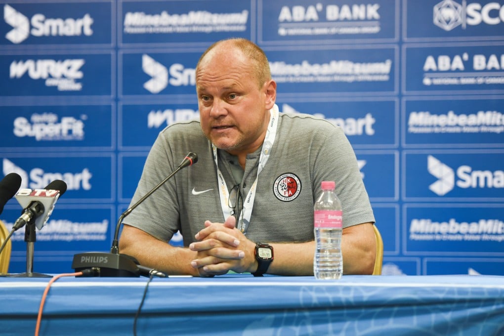 Hong Kong coach Mixu Paatelainen now faces a massive task ahead against Iran on Tuesday. Photos: Hong Kong Football Association