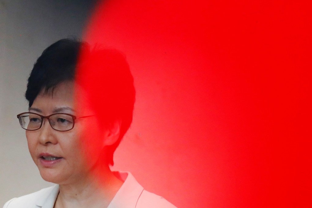 Observers say the silence from central government agencies over Hong Kong Chief Executive Carrie Lam’s decision may be a sign of support for the embattled leader. Photo: Reuters