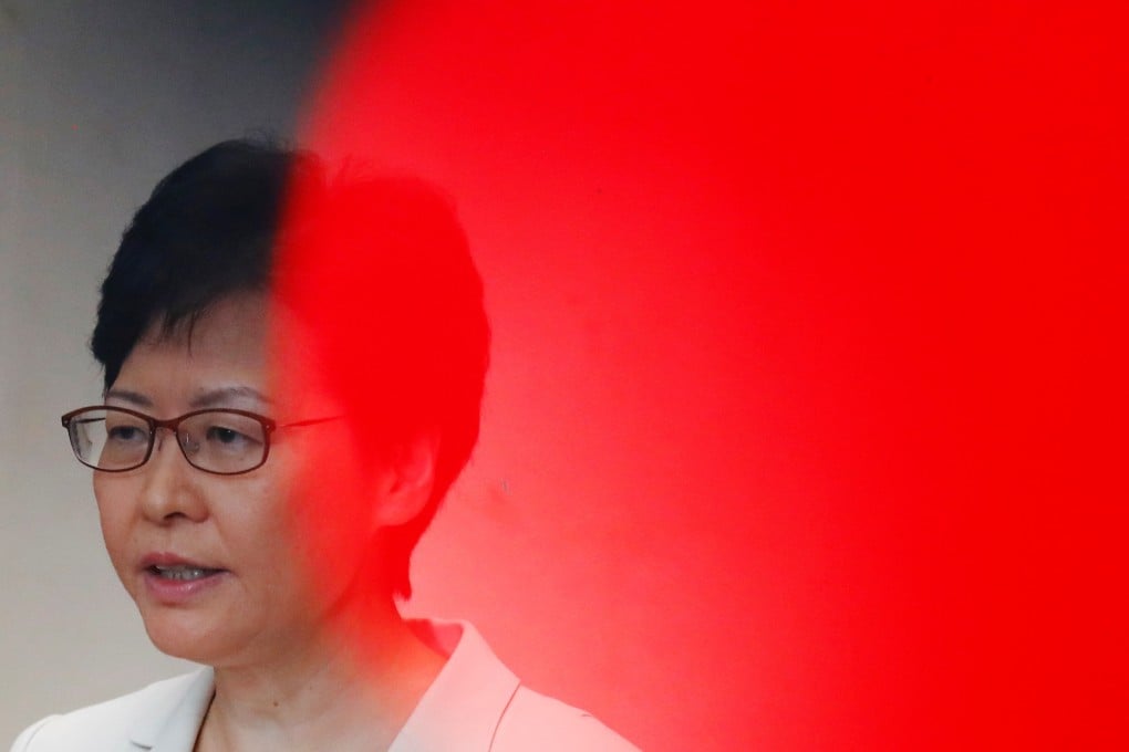Observers say the silence from central government agencies over Hong Kong Chief Executive Carrie Lam’s decision may be a sign of support for the embattled leader. Photo: Reuters