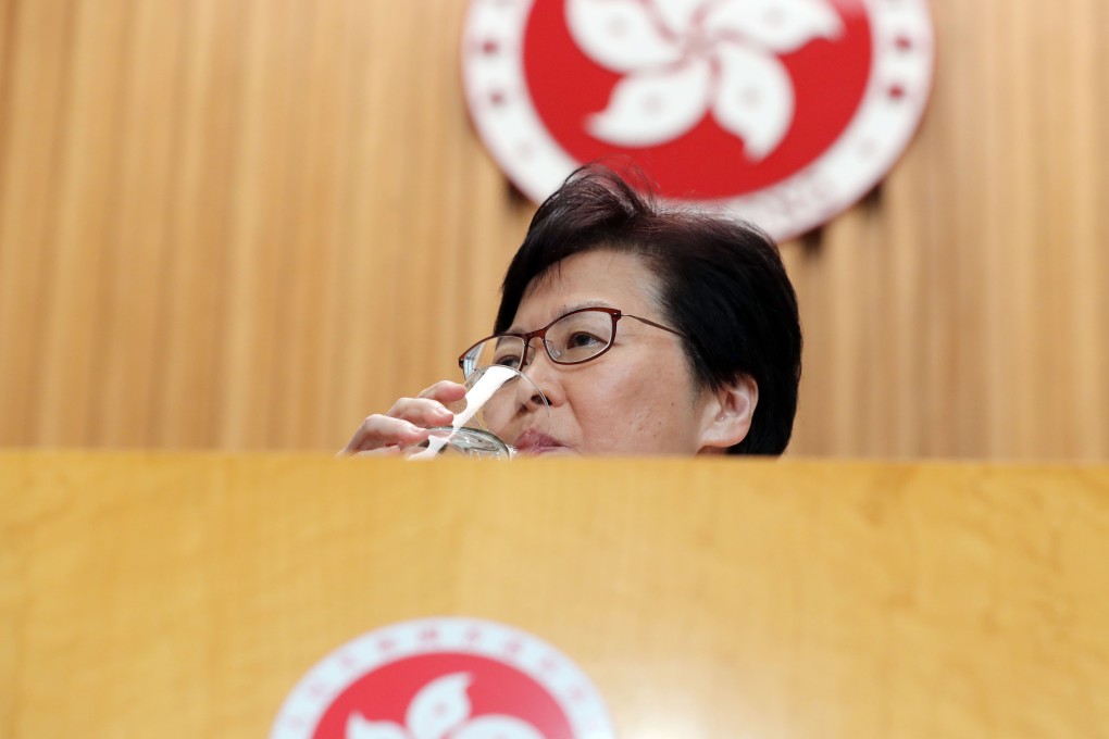 Hong Kong Chief Executive Carrie Lam says Beijing respected and supported her decision to withdraw the extradition bill. Photo: Sam Tsang