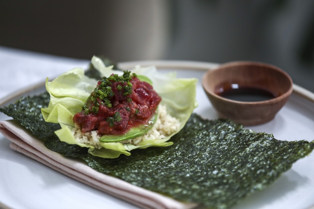 Tuna Temaki served at Nectar restaurant in Sheung Wan, Hong Kong. Photo: Jonathan Wong