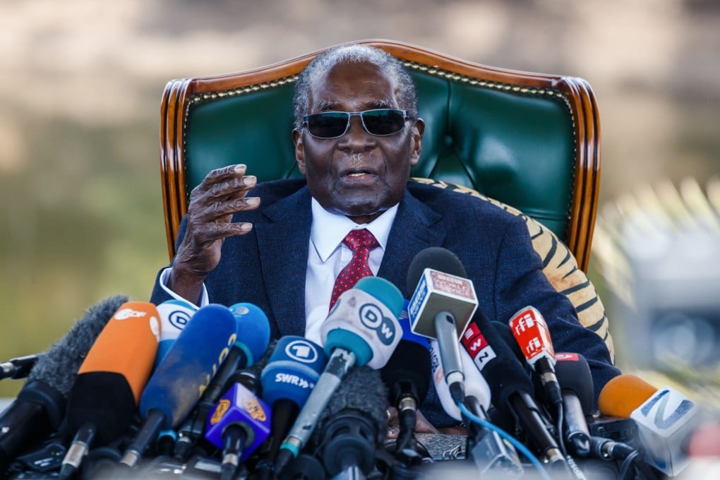 Robert Mugabe pictured last year at his residence in Zimbabwe’s capital, Harare. Photo: AFP