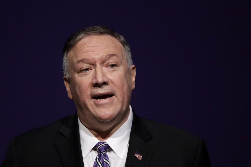 After a speech at Kansas State University on Friday, US Secretary of State Mike Pompeo said “we want freedom for those folks”, referring to the Uygurs. Photo: AP