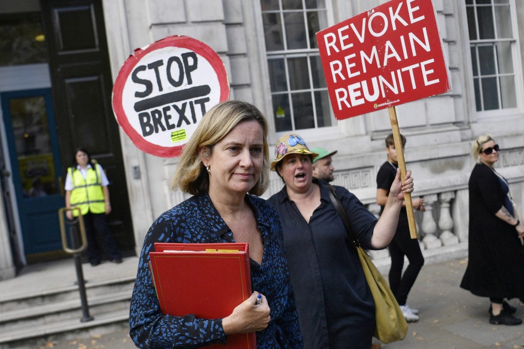 Top British minister Amber Rudd quits over Brexit, slamming Boris ...