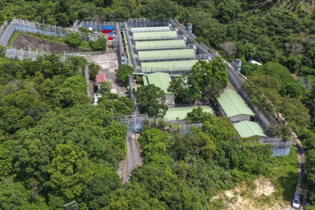 The San Uk Ling Holding Centre in Sheung Shui near Hong Kong’s border with mainland China. Photo: Winson Wong