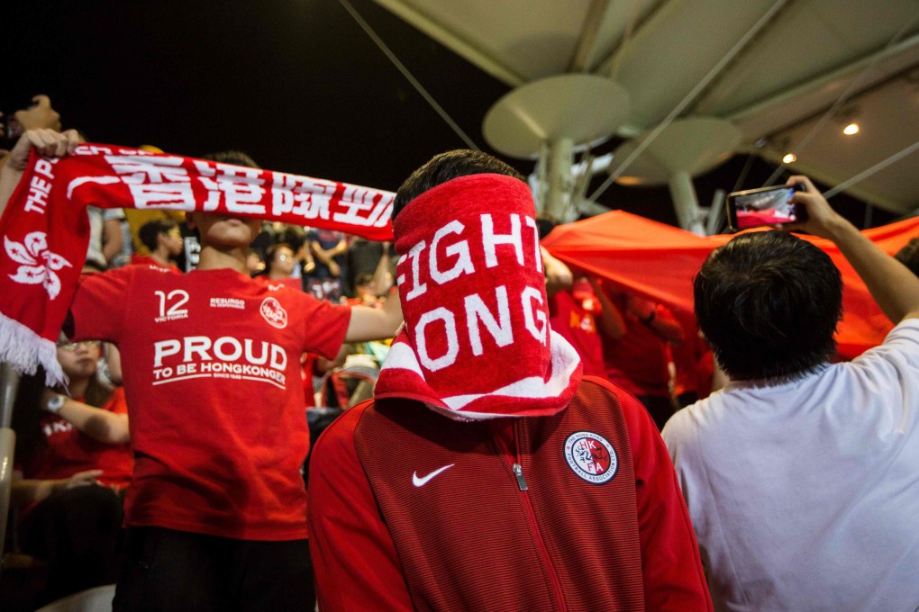Hong Kong football fans are preparing another protest at Tuesday night’s World Cup qualifying match. Photo: AFP