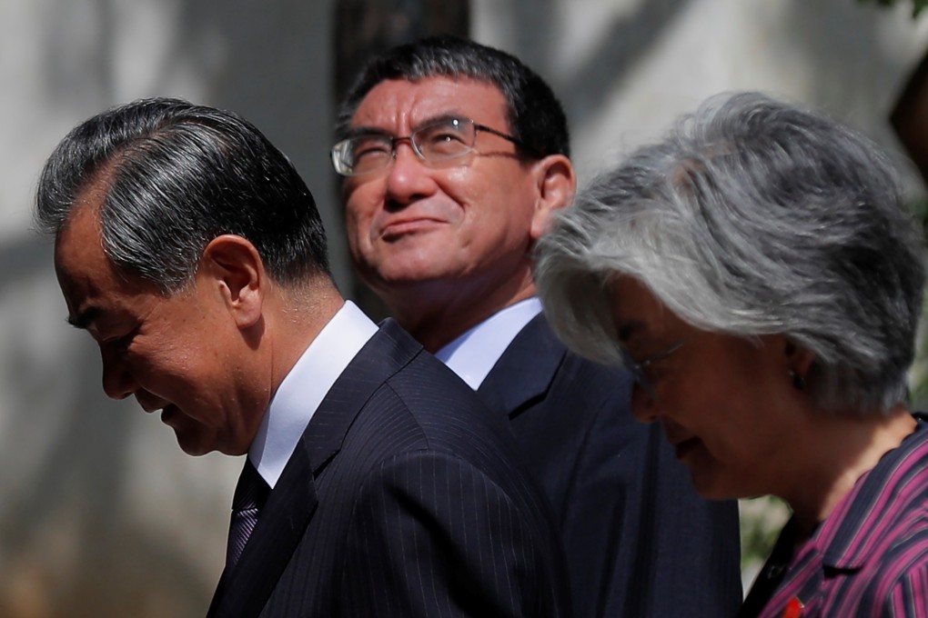 Japan’s foreign minister Taro Kono may move to defence amid dispute ...