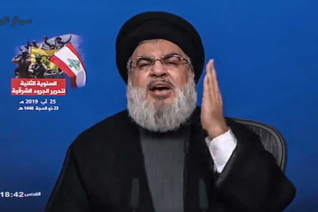 Hezbollah leader Hassan Nasrallah warned last week that Israeli drones that violated Lebanese airspace in future would be confronted. Photo: EPA