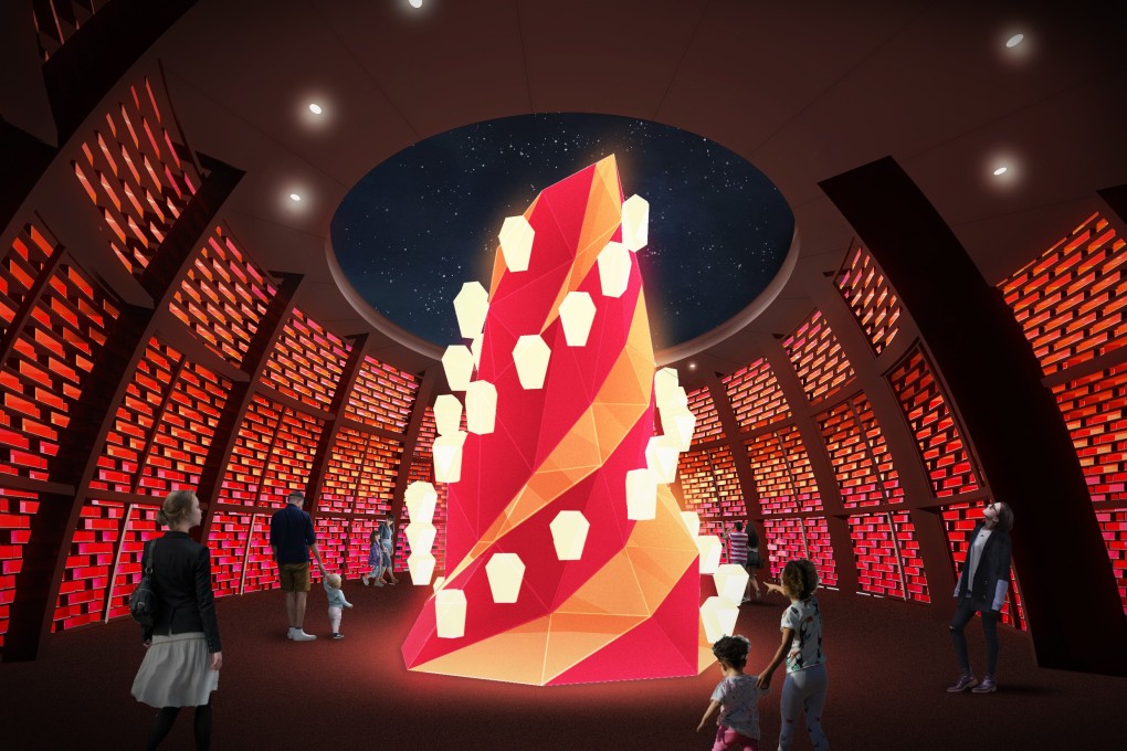 An old tradition will be revived in Hong Kong when Stanley Siu’s Wishing Pavilion is erected in Victoria Park, Hong Kong. Photo: courtesy of Daydreamers Design