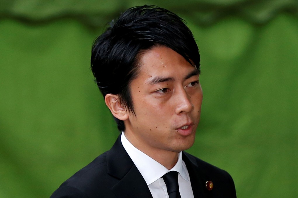 Newly appointed Japanese environment minister Shinjiro Koizumi. Photo: Reuters