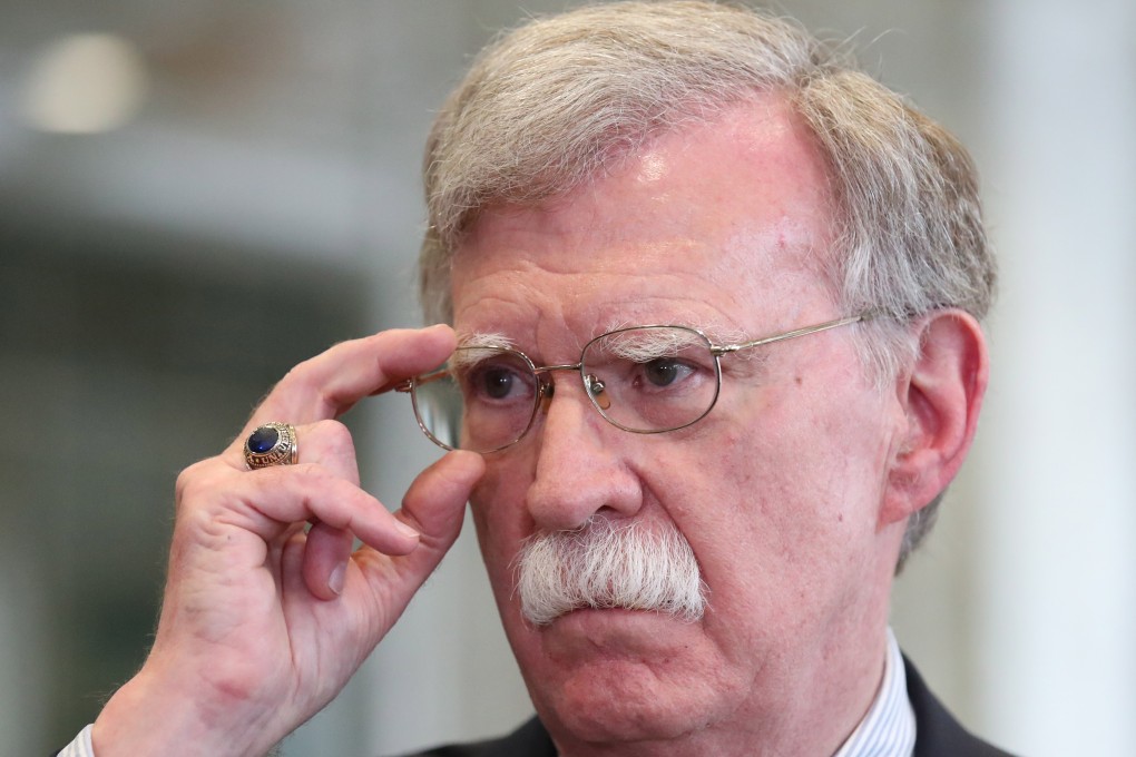 John Bolton was a prominent China hawk. Photo: EPA-EFE
