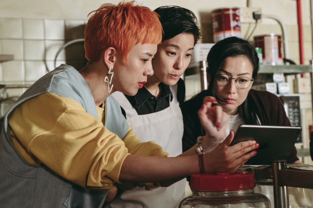 (From left) Li Xiaofeng, Megan Lai and Sammi Cheng star as sisters in Fagara (category I; Cantonese, Mandarin), directed by Heiward Mak.