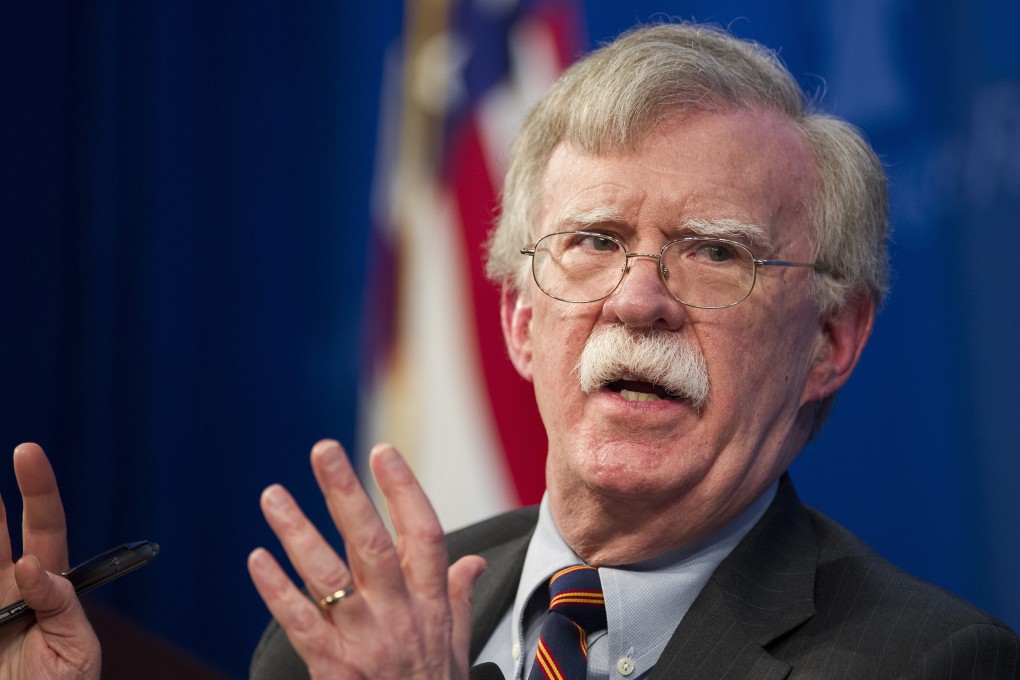 Former national security adviser John Bolton. Photo: AP