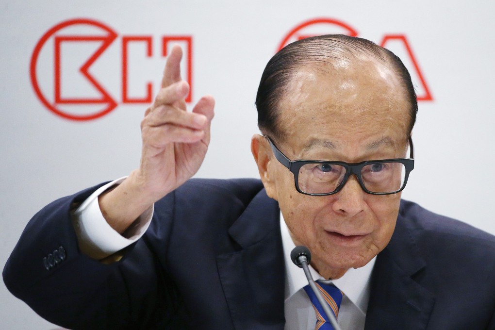 CK Hutchison Holdings, once run by Hong Kong tycoon Li Ka-shing, is among the firms to be named and shamed in the report. Photo: Sam Tsang