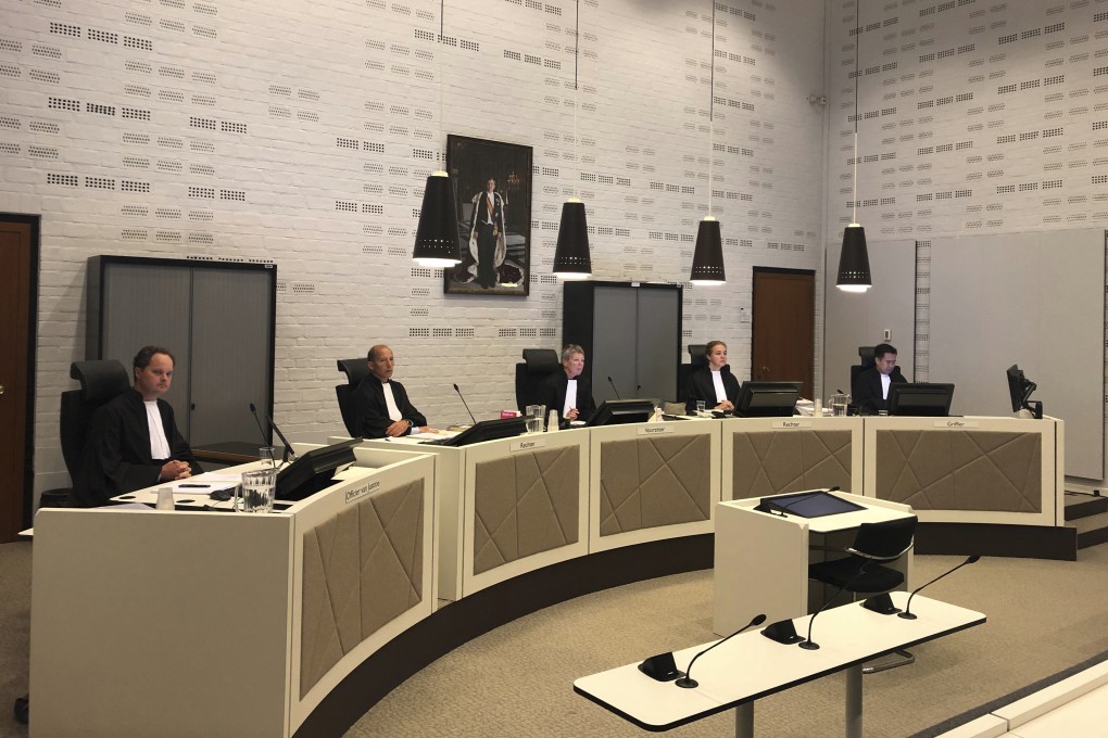 The judging panel presides over the court case of a doctor accused of wrongly euthanising a 74-year-old woman. The doctor was found not guilty on Wednesday. Photo: AP