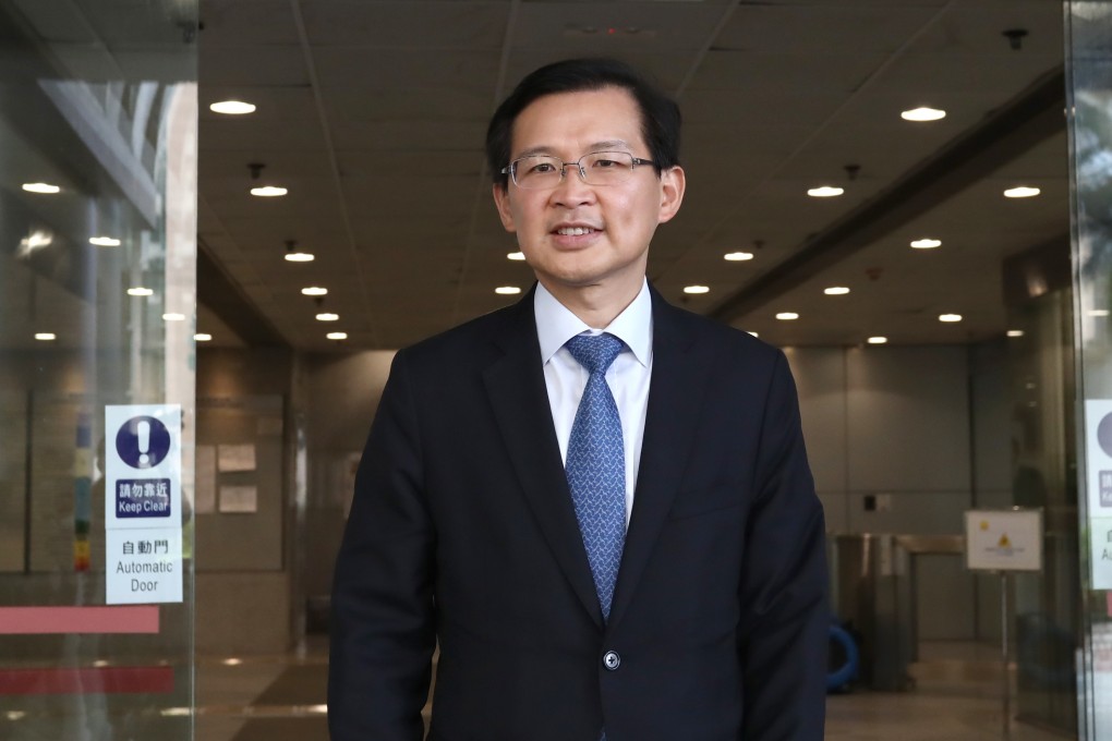 Roy Cho Kwai-chee, a former Convoy director, pleaded not guilty to the charge of defrauding the financial advisory company, on Thursday. Photo: Jonathan Wong