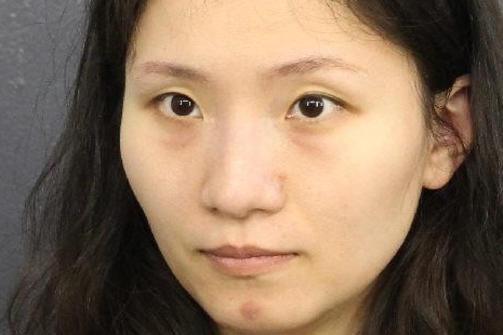 Zhang Yujing (pictured) has been convicted on two counts after trespassing on the Mar-a-Lago hotel owned by US President Donald Trump.