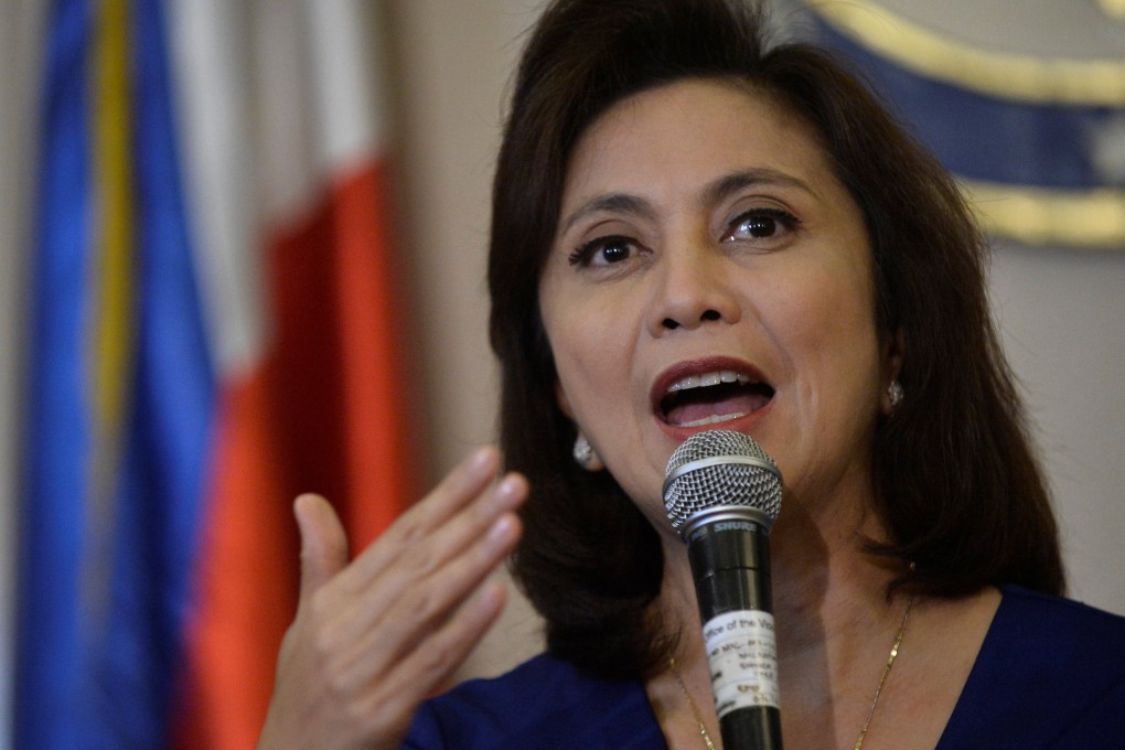 Leni Robredo, vice-president of the Philippines. Photo: Reuters