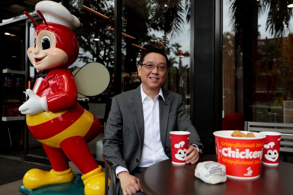 Ernesto Tanmantiong, President and CEO of Jollibee. Photo: Reuters