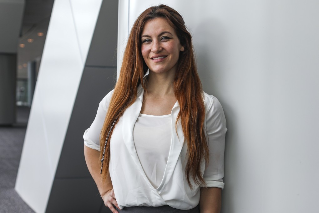 Former UFC women’s bantamweight champion Miesha Tate in Wan Chai, Hong Kong. Photo: Xiaomei Chen