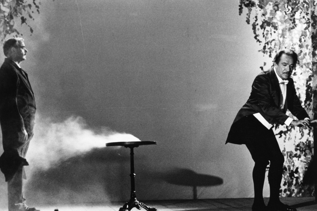 A still from the film Le Petomane (1983), based on the story of Joseph Pujol, the pioneer of fart entertainment. He used his flatulence to blow out candles, among other things. Photo: Alamy