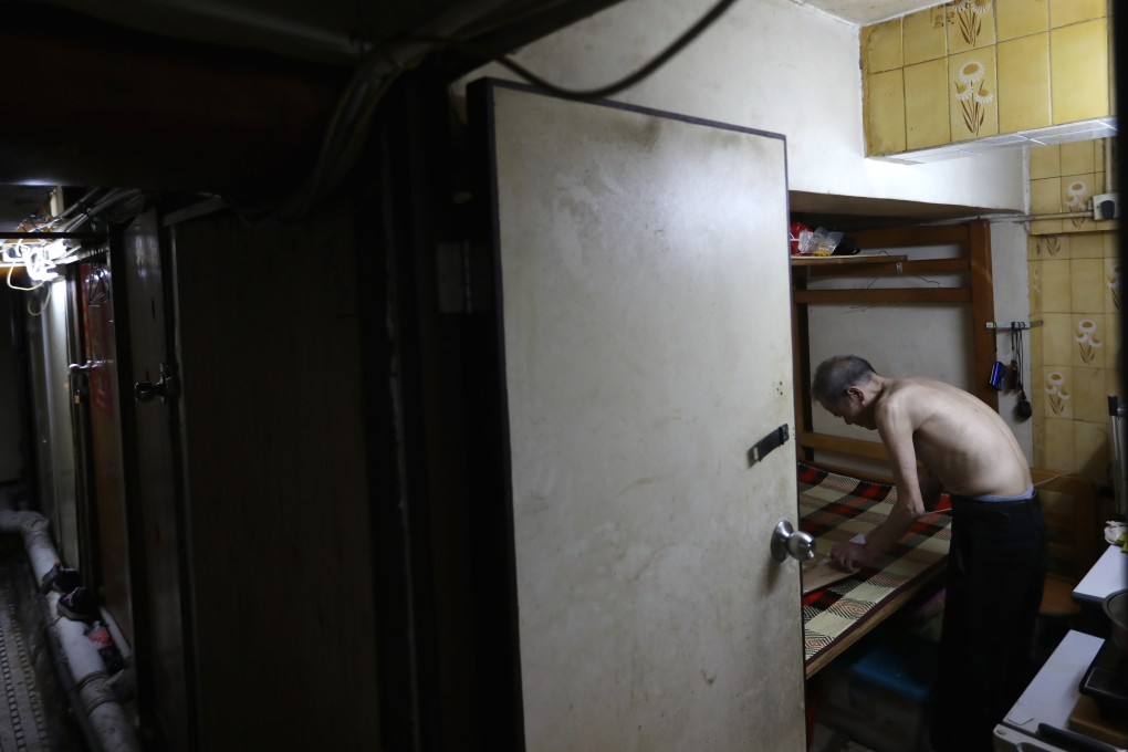 Welcome to the dystopian world of housing in Hong Kong. It’s no wonder people prefer to be outside. Photo: Sam Tsang