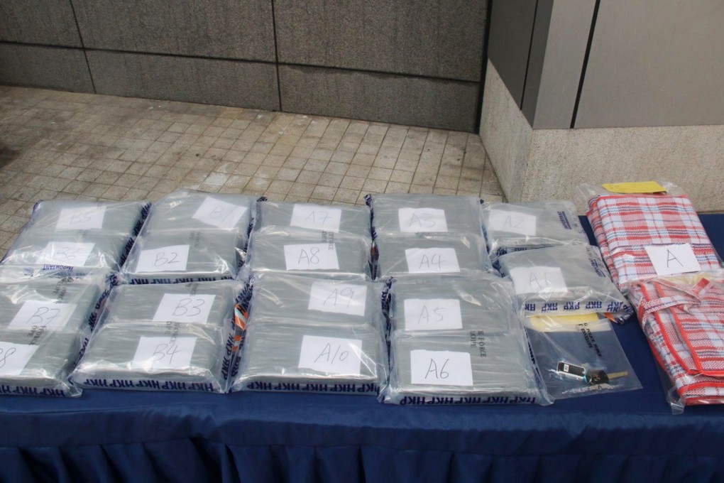 Police said the drugs were destined for entertainment venues in Kowloon and the New Territories. Photo: Handout