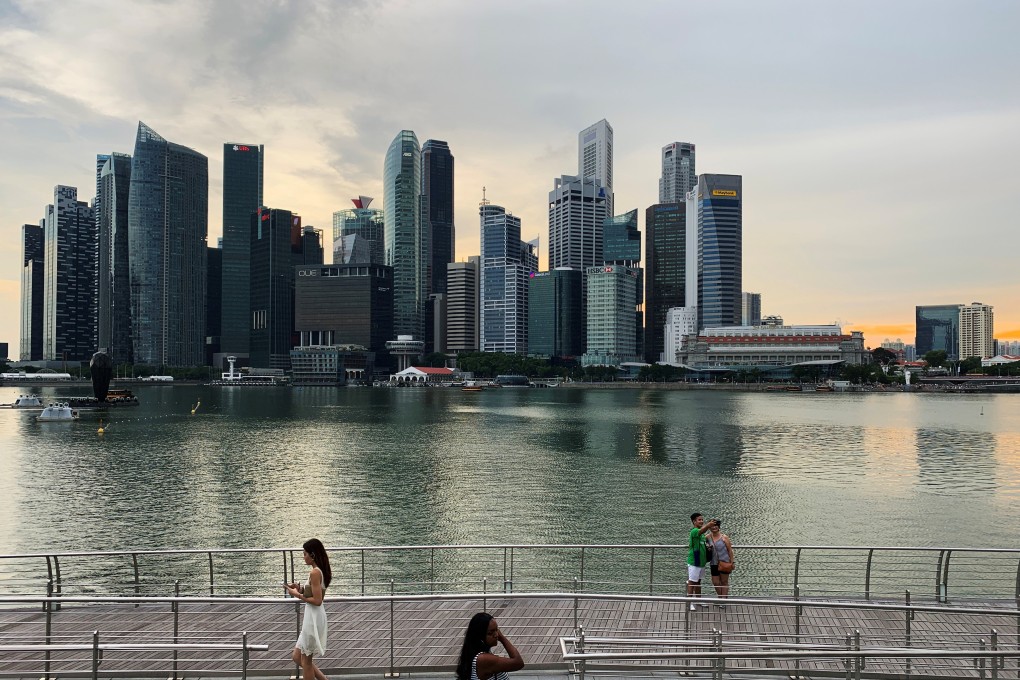 Singapore's central business district. Photo: Reuters