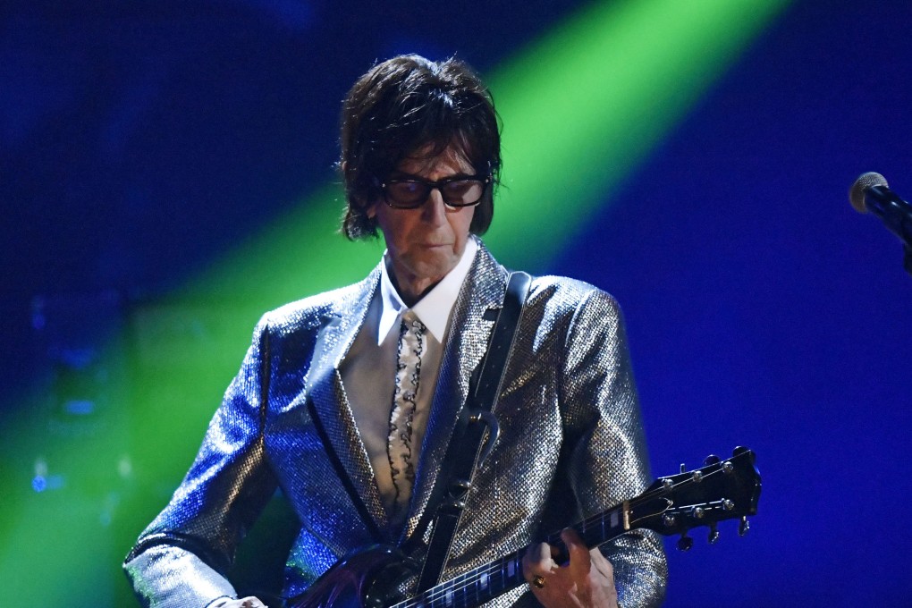 Ric Ocasek performs during the Rock and Roll Hall of Fame Induction ceremony in Cleveland in 2018. File photo: AP