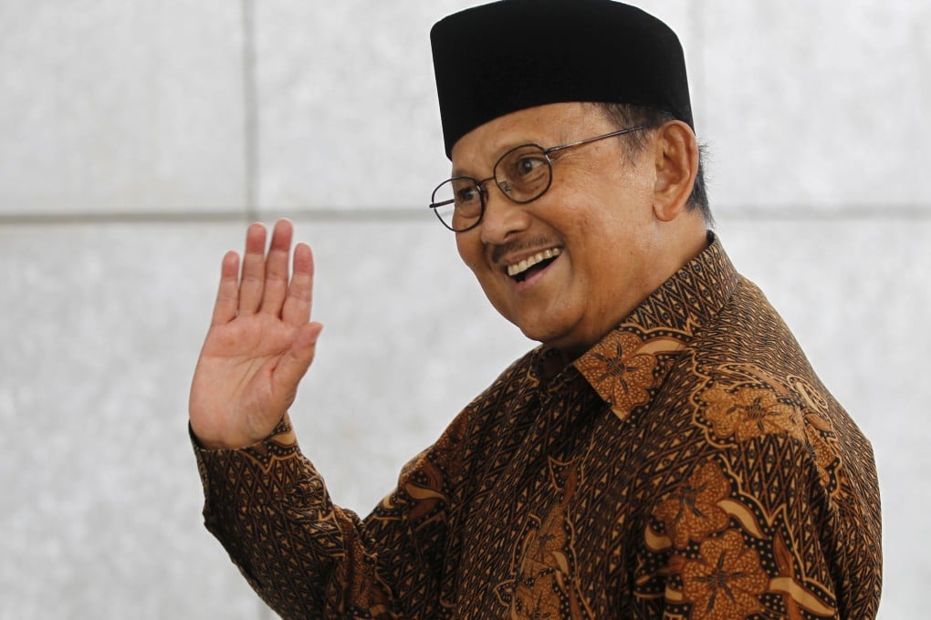 Former Indonesian president BJ Habibie. Photo: Reuters