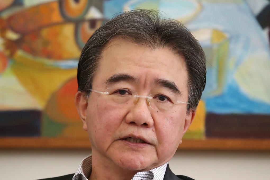 Baptist University president Roland Chin has issued a statement expressing concern over the arrest of student Boaz So. But, the students’ union does not find it enough. Photo: Edward Wong